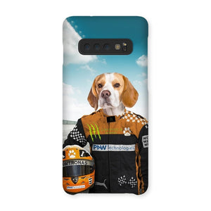 The Famous Driver (McLaren Inspired): Custom Pet Phone Case - Paw & Glory - Dog Portraits - Pet Portraits