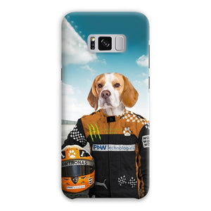 The Famous Driver (McLaren Inspired): Custom Pet Phone Case - Paw & Glory - Dog Portraits - Pet Portraits