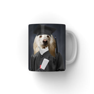 The Female Graduate: Custom Pet Coffee Mug - Paw & Glory - Dog Portraits - Pet Portraits