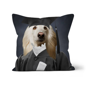 The Female Graduate: Custom Pet Pillow - Paw & Glory - Dog Portraits - Pet Portraits