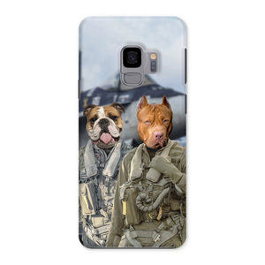 The Fighter Pilots: Custom Pet Phone Case - Paw & Glory - Dog Portraits - Pet Portraits