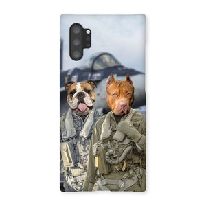 The Fighter Pilots: Custom Pet Phone Case - Paw & Glory - Dog Portraits - Pet Portraits