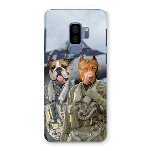 The Fighter Pilots: Custom Pet Phone Case - Paw & Glory - Dog Portraits - Pet Portraits