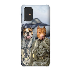 The Fighter Pilots: Custom Pet Phone Case - Paw & Glory - Dog Portraits - Pet Portraits