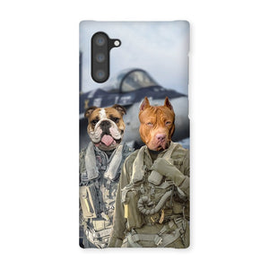 The Fighter Pilots: Custom Pet Phone Case - Paw & Glory - Dog Portraits - Pet Portraits