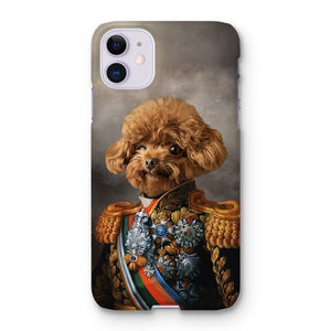 The First Lieutenant: Custom Pet Phone Case - Paw & Glory - Dog Portraits - Pet Portraits