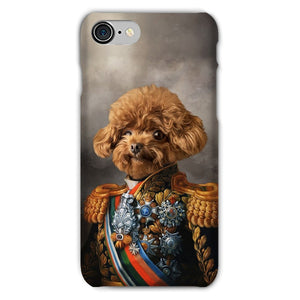 The First Lieutenant: Custom Pet Phone Case - Paw & Glory - Dog Portraits - Pet Portraits