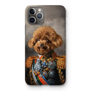 The First Lieutenant: Custom Pet Phone Case - Paw & Glory - Dog Portraits - Pet Portraits