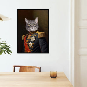 The Fleet Commander: Custom Pet Portrait - Paw & Glory - Dog Portraits - Pet Portraits