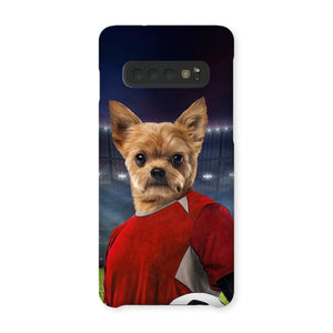 The Football Player: Custom Pet Phone Case - Paw & Glory - Dog Portraits - Pet Portraits