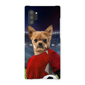 The Football Player: Custom Pet Phone Case - Paw & Glory - Dog Portraits - Pet Portraits