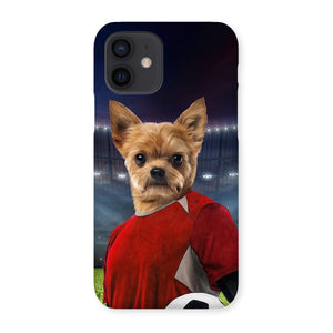 The Football Player: Custom Pet Phone Case - Paw & Glory - Dog Portraits - Pet Portraits