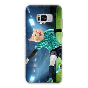 The Football Star: Custom Pet Phone Case - Paw & Glory - Dog Portraits - Pet Portraits