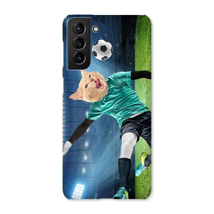 The Football Star: Custom Pet Phone Case - Paw & Glory - Dog Portraits - Pet Portraits