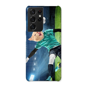 The Football Star: Custom Pet Phone Case - Paw & Glory - Dog Portraits - Pet Portraits