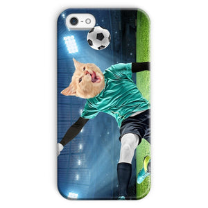 The Football Star: Custom Pet Phone Case - Paw & Glory - Dog Portraits - Pet Portraits