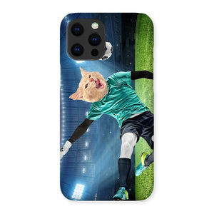 The Football Star: Custom Pet Phone Case - Paw & Glory - Dog Portraits - Pet Portraits