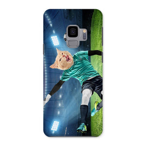 The Football Star: Custom Pet Phone Case - Paw & Glory - Dog Portraits - Pet Portraits