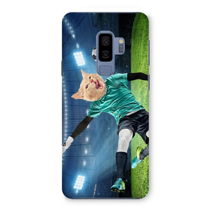 The Football Star: Custom Pet Phone Case - Paw & Glory - Dog Portraits - Pet Portraits