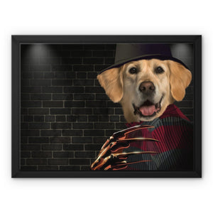 The Freddie: Custom Pet Canvas - Paw & Glory - Dog Portraits - Pet Portraits