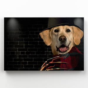 The Freddie: Custom Pet Canvas - Paw & Glory - Dog Portraits - Pet Portraits