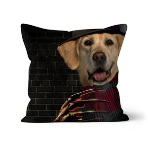 The Freddie: Custom Pet Pillow - Paw & Glory - Dog Portraits - Pet Portraits