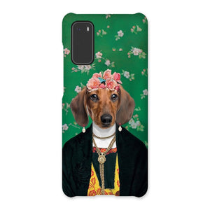 The Frida Khalo: Custom Pet Phone Case - Paw & Glory - Dog Portraits - Pet Portraits