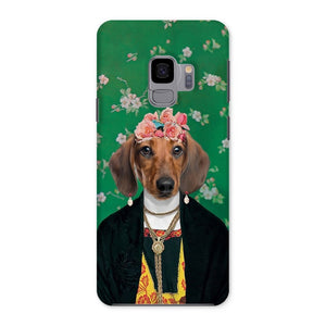 The Frida Khalo: Custom Pet Phone Case - Paw & Glory - Dog Portraits - Pet Portraits