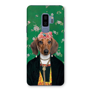 The Frida Khalo: Custom Pet Phone Case - Paw & Glory - Dog Portraits - Pet Portraits