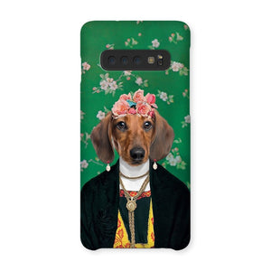 The Frida Khalo: Custom Pet Phone Case - Paw & Glory - Dog Portraits - Pet Portraits