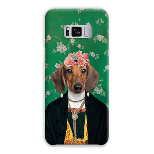 The Frida Khalo: Custom Pet Phone Case - Paw & Glory - Dog Portraits - Pet Portraits