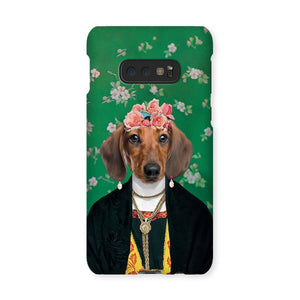 The Frida Khalo: Custom Pet Phone Case - Paw & Glory - Dog Portraits - Pet Portraits