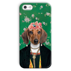 The Frida Khalo: Custom Pet Phone Case - Paw & Glory - Dog Portraits - Pet Portraits