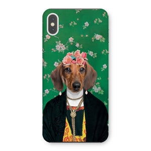 The Frida Khalo: Custom Pet Phone Case - Paw & Glory - Dog Portraits - Pet Portraits