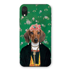 The Frida Khalo: Custom Pet Phone Case - Paw & Glory - Dog Portraits - Pet Portraits