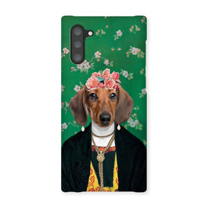 The Frida Khalo: Custom Pet Phone Case - Paw & Glory - Dog Portraits - Pet Portraits