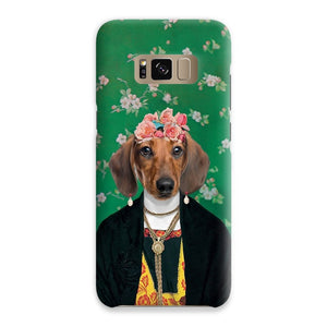 The Frida Khalo: Custom Pet Phone Case - Paw & Glory - Dog Portraits - Pet Portraits