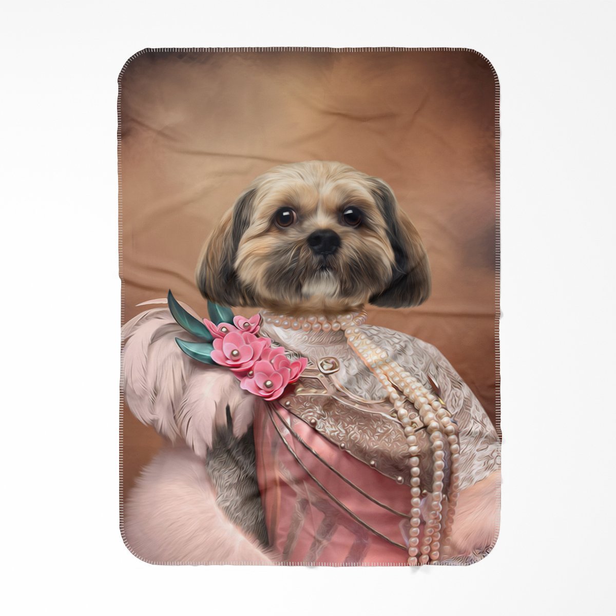 The Fur Lady: Custom Pet Blanket - Paw & Glory - Dog Portraits - Pet Portraits