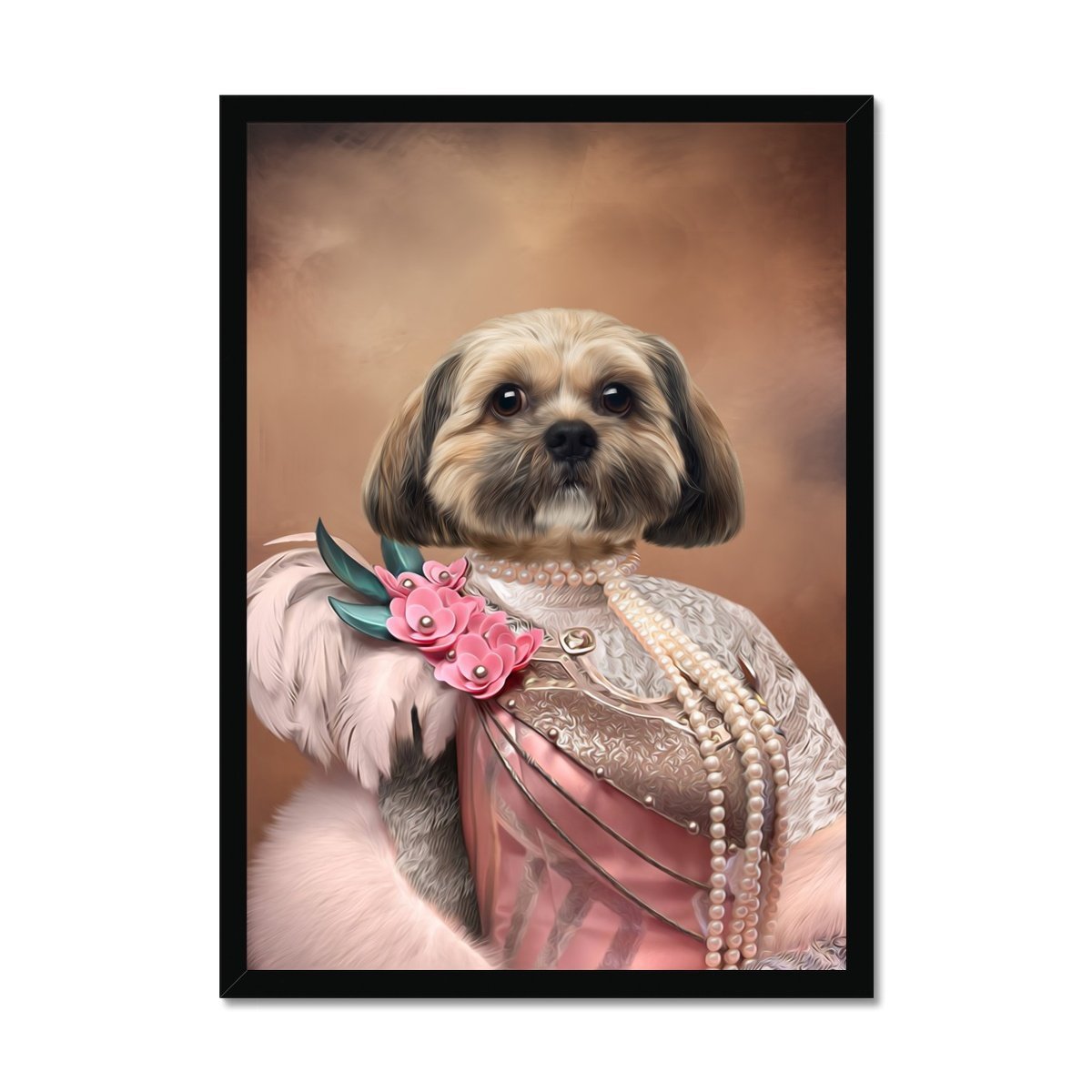 The Fur Lady: Custom Pet Portrait - Paw & Glory - Dog Portraits - Pet Portraits