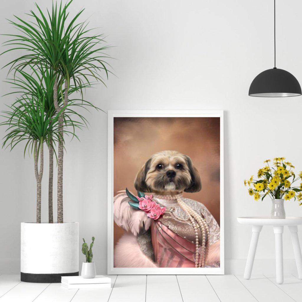 The Fur Lady: Custom Pet Portrait - Paw & Glory - Dog Portraits - Pet Portraits