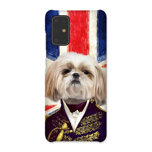 The General - British Flag Edition: Custom Pet Phone Case - Paw & Glory - Dog Portraits - Pet Portraits