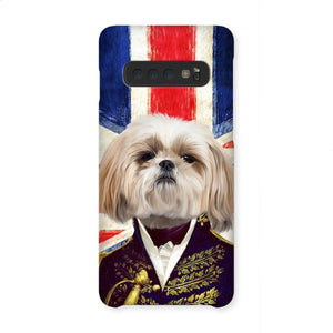 The General - British Flag Edition: Custom Pet Phone Case - Paw & Glory - Dog Portraits - Pet Portraits