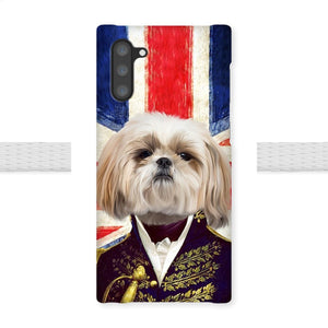 The General - British Flag Edition: Custom Pet Phone Case - Paw & Glory - Dog Portraits - Pet Portraits