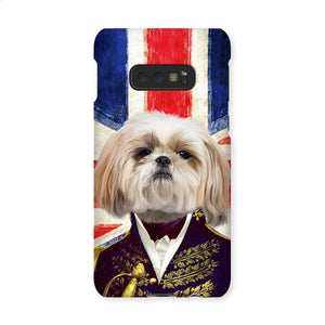 The General - British Flag Edition: Custom Pet Phone Case - Paw & Glory - Dog Portraits - Pet Portraits