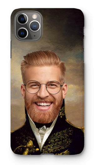 The General: Custom Hooman Phone Case - Paw & Glory - Dog Portraits - Pet Portraits