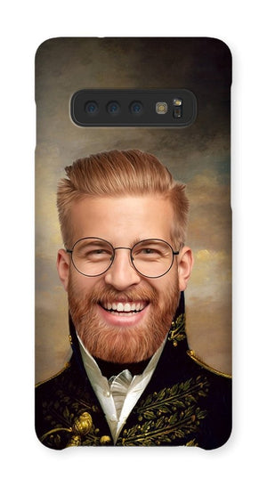 The General: Custom Hooman Phone Case - Paw & Glory - Dog Portraits - Pet Portraits