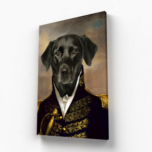 The General: Custom Pet Canvas - Paw & Glory - Dog Portraits - Pet Portraits