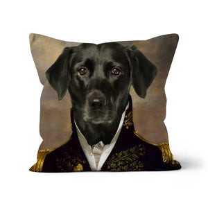 The General: Custom Pet Pillow - Paw & Glory - Dog Portraits - Pet Portraits