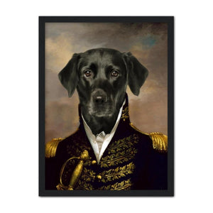 The General: Custom Pet Portrait - Paw & Glory - Dog Portraits - Pet Portraits