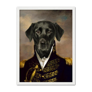 The General: Custom Pet Portrait - Paw & Glory - Dog Portraits - Pet Portraits